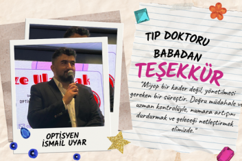 Bir Tıp Doktoru Babanın Teşekkür Notu