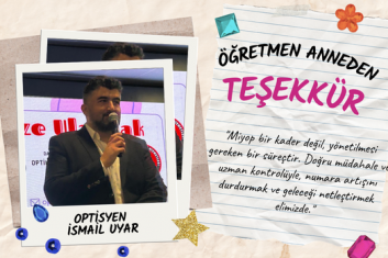 Öğretmen Anneden; Teşekkür Mesajı